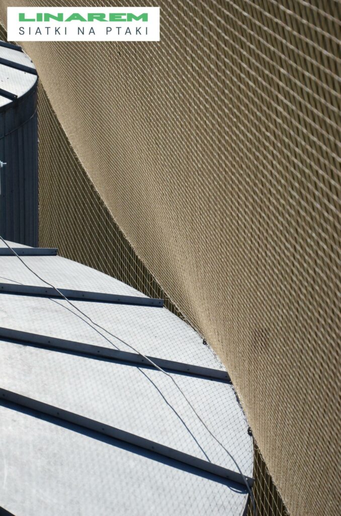 montaz siatek przeciw ptakom sierpc, siatki ochronne dla przemyslu, zabezpieczenie obiektu przed ptakami